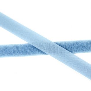 Klettband zum Nähen - 50 cm - hellgrau