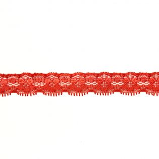 Perlonspitze - elastisch - 25 mm - rost