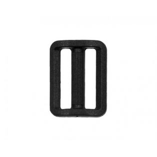 Leiterschnalle - 25 mm - schwarz - 2er