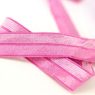 Einfassband - elastisch - 18 mm - rosa