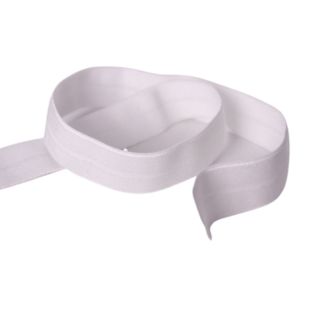 Einfaßband - elastisch - 20 mm - weiß