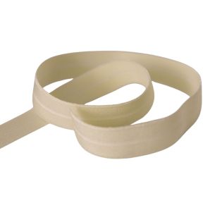 Einfaßband - elastisch - 20 mm - wollweiß