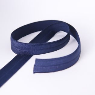 Einfaßband - elastisch - 20 mm - dunkelblau 