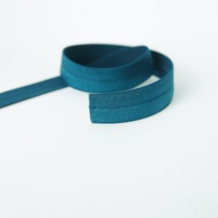 Einfaßband - elastisch - 20 mm - petrol