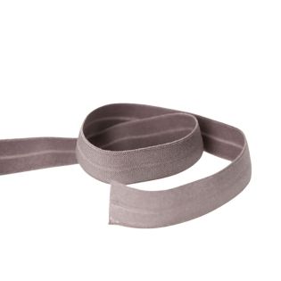 Einfaßband - elastisch - 20 mm - taupe