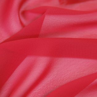 Chiffon - uni - rot