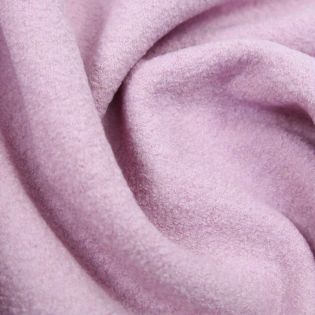 Walkloden - schwer - uni - rosa