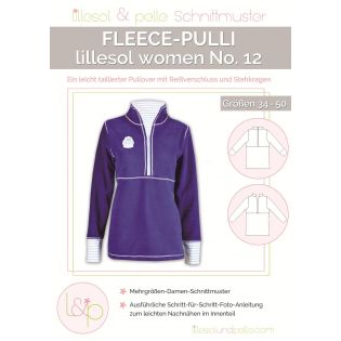 Schnittmuster - Lillesol & Pelle - Lillesol Women No. 12 - Fleece-Pulli