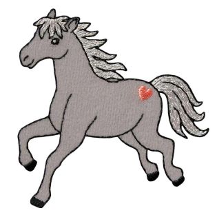 Applikation - Pferd mit Herz