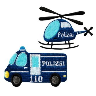 Applikation - Polizei, Fahrzeuge 2St.