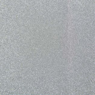 Bügelflicken  Glitter  silber