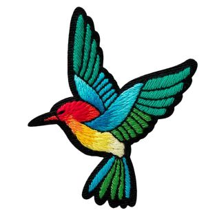 Applikation - Kolibri bunt