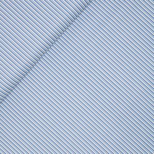 Baumwolle - Stripes - blau