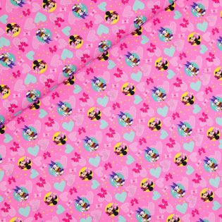Baumwolle - Minnie Mouse und Daisy