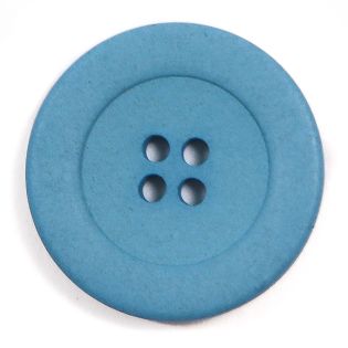 4-Loch-Knopf - 25 mm - uni - azurblau