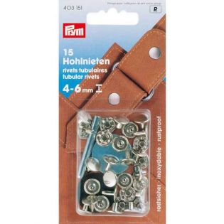 Prym - Hohlnieten für Materialstärke 4-6 mm 