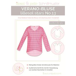 Schnittmuster - Lillesol & Pelle - Stars No. 13 - Verano-Bluse