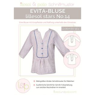 Schnittmuster - Lillesol & Pelle - Stars No. 14 - Evita-Bluse
