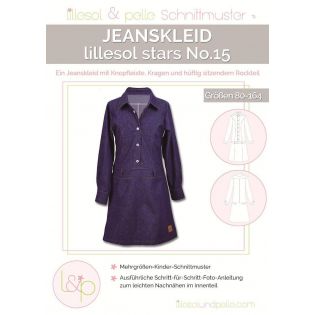Schnittmuster - Lillesol & Pelle - Stars No. 15 - Jeanskleid