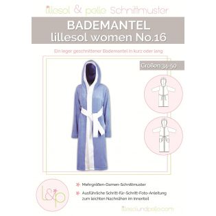 Schnittmuster - Lillesol & Pelle - Lillesol Women No. 16 - Bademantel