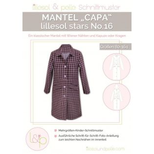 Schnittmuster - Lillesol & Pelle - Stars No. 16 - Mantel Capa