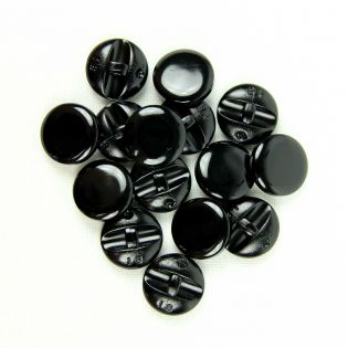 Öse - 13 mm - schwarz
