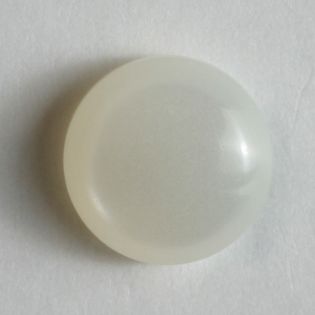 Ösenknopf - 8 mm - Perlmutt Effekt - weiss