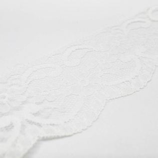 Perlonspitze - 55 mm - weiss