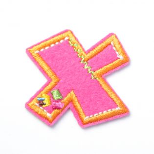 Applikation - Fun Letters - Buchstabe X