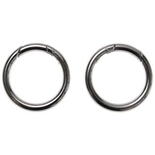 Taschenring - 38mm - silber