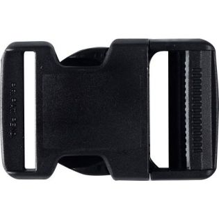 Steckschnalle - Kunststoff - 40 mm - schwarz