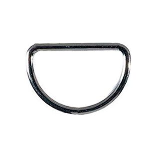D-Ringe - 20 mm - silber - 4 Stück