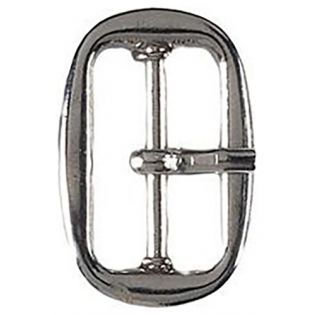 Gürtelschnalle - Metall - 25 mm - silber