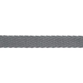Hoodieband - 15 mm - grau