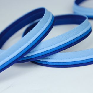 Paspel - dreifach - hellblau, blau, navy