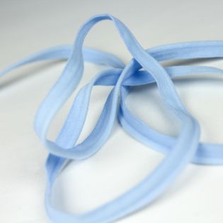 Paspelband - elastisch - babyblau