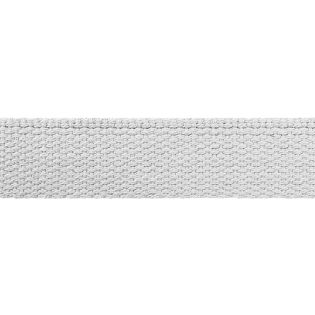 Baumwollgurtband - uni - 30 mm - silbergrau