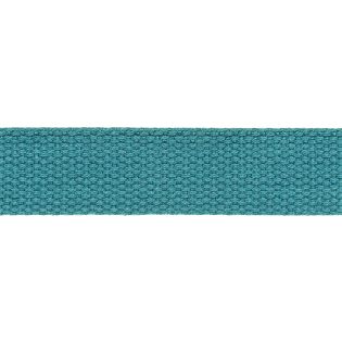 Baumwollgurtband - uni - 30 mm - petrol