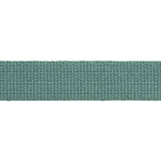 Baumwollgurtband - uni - 30 mm - seegrün