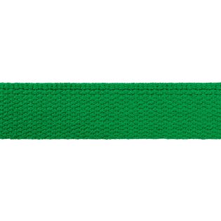 Baumwollgurtband - uni - 30 mm - grasgrün
