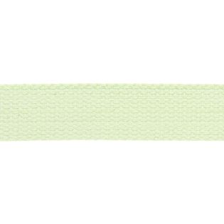 Baumwollgurtband - uni - 30 mm - hellmint