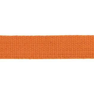 Baumwollgurtband - uni - 30 mm - terracotta