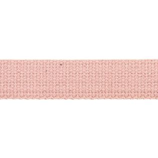 Baumwollgurtband - uni - 30 mm - dunkelrosa