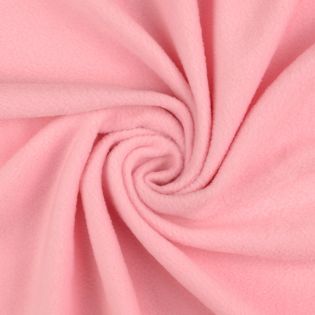 Fleece - antipilling - uni - rosa