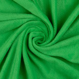 Fleece - antipilling - uni - grasgrün