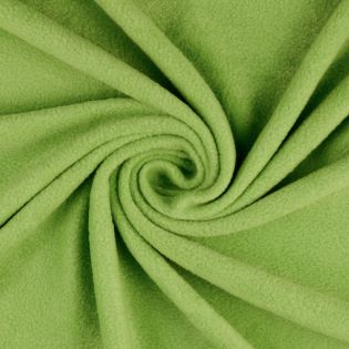 Fleece - antipilling - uni - grün