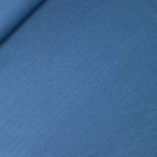 Viskosejersey - Jeans - blau