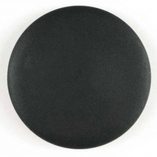 Öse - 23 mm - Modeknopf - schwarz - matt
