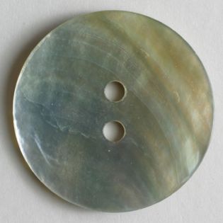 2-Loch-Knopf - 11 mm - Echt Perlmutt