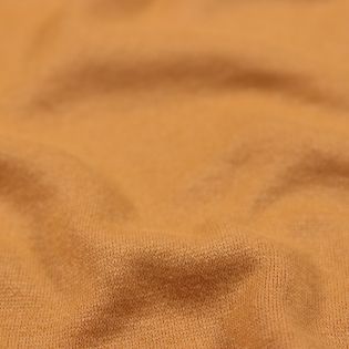 Strickjersey - uni - senf